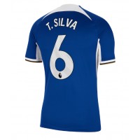 Camiseta Chelsea Thiago Silva #6 Primera Equipación 2023-24 manga corta
